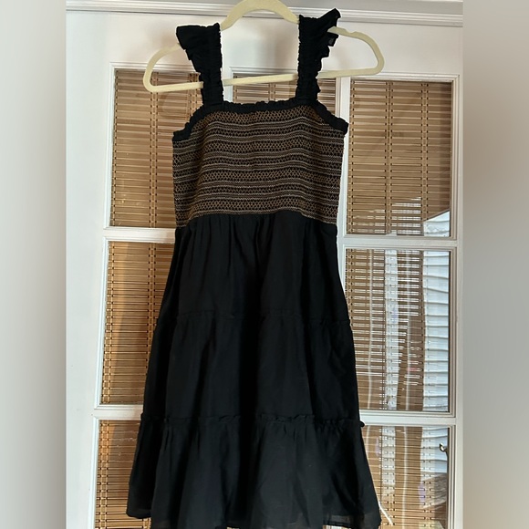 J. Crew Factory women’s Black Sleeveless Sundress size small new - Picture 3 of 8